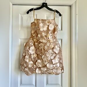 Bronx and Bronx Jasmine Maraya White Mini Dress fits like size 6. Worn once